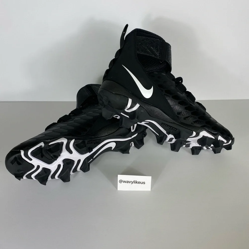 NIKE Force Savage 2 Shark Football Cleat Mens Size 8 [AQ7722-001] - Picture 6 of 8